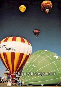 Balloons Modern Card - Battle Creek, Michigan, USA Unused 