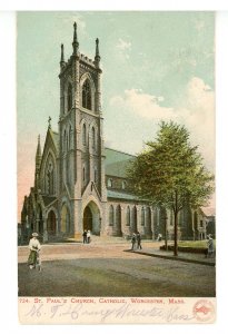 MA - Worcester. St. Paul's Catholic Church
