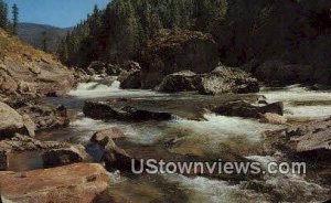 Selway Falls - Selway River, Idaho ID