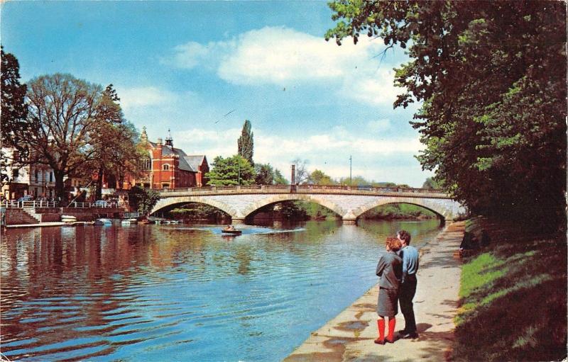 BR67065 evesham river avon and workman bridge   uk  14x9cm