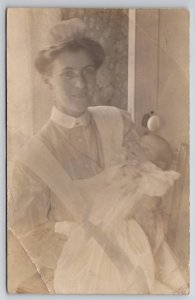 Ludlow VT Nanny Nurse Mae Davis Etsy Family Waterloo Iowa Davis Postcard L45