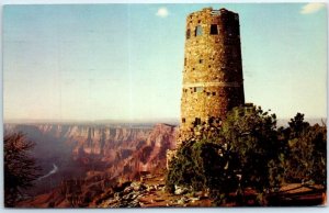 Postcard - The Watchtower At Desert View, Grand Canyon National Park - Arizona