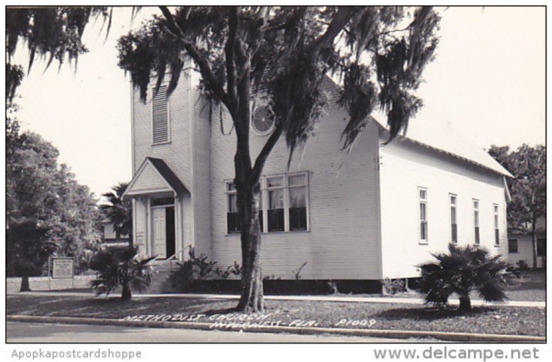 Methodist Church Inverness Florida Real Photo