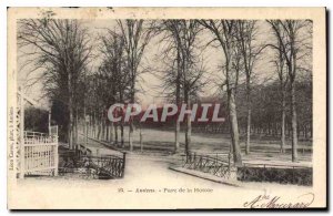 Old Postcard Amiens Park Hotoie