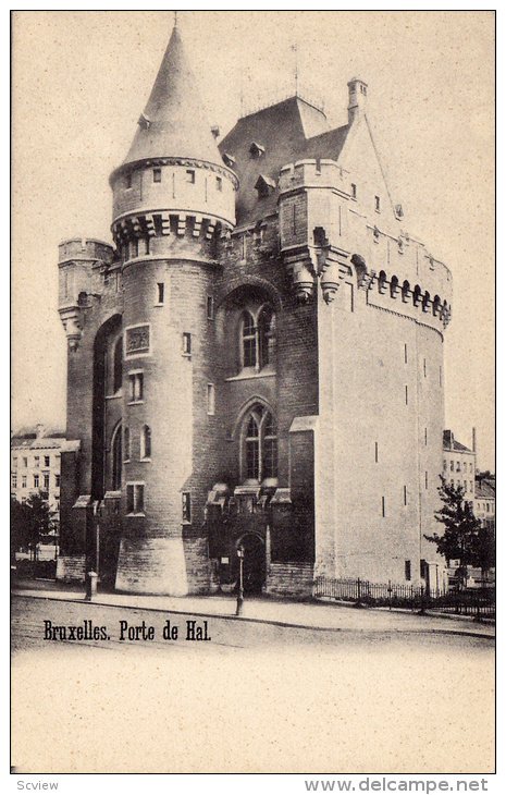 Porte De Hal, BRUXELLES, Belgium, 1900-1910s