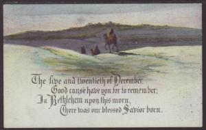The Five and Twentieth of December,Wise Men Postcard 