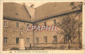 Old Postcard Mont Sainte Odile Convent Court