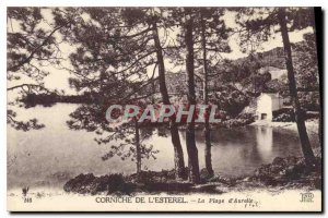 Old Postcard Corniche Esterel The Aurelle Beach