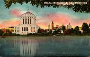 California Oakland Alameda County Court House and Lake Merritt