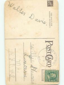 Divided-Back PRETTY WOMAN Risque Interest Postcard AA8322