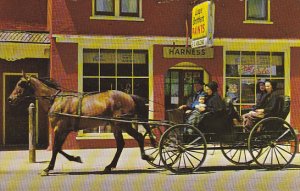 Canada Mennonite Family on Main Street St Joseph Ontario