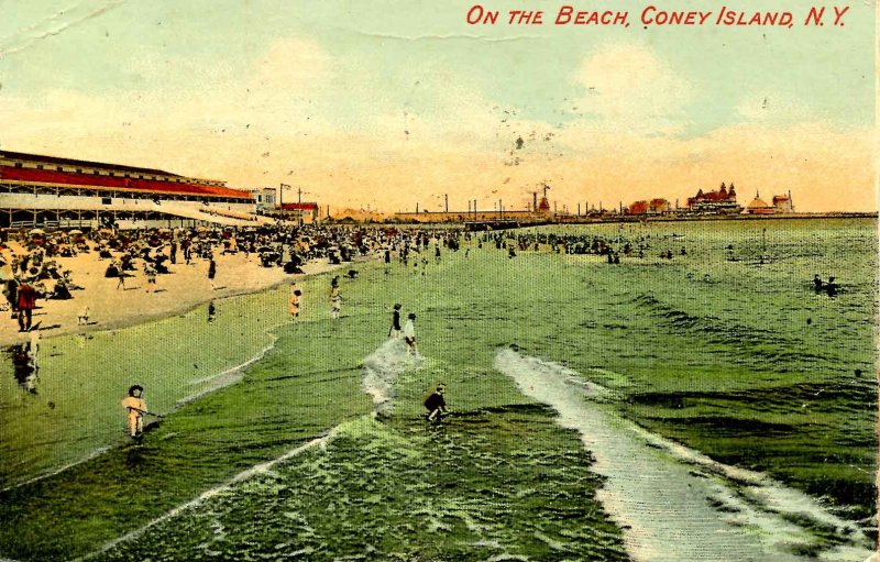 NY - Coney Island. On the Beach