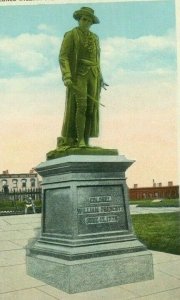 Postcard Colonel William Prescott Statue, Bunker Hill in Boston, MA.        R7