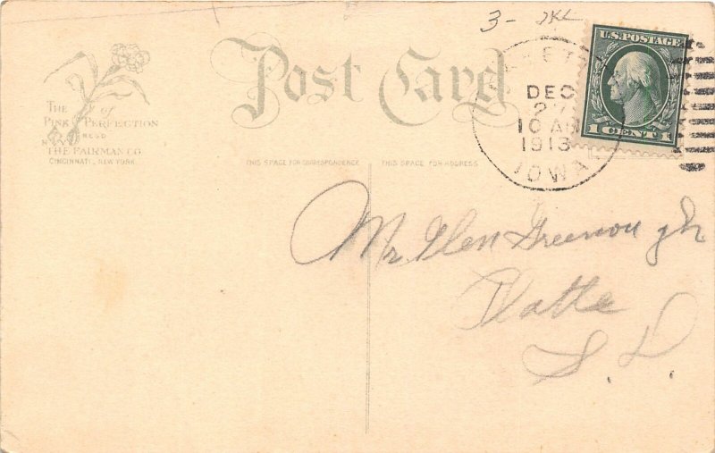 G20/ Black Americana Postcard Comic c1910 Hear from You No Mo Boy 10