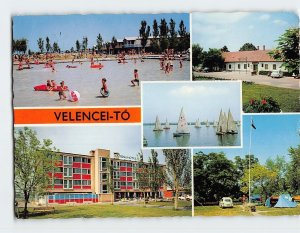 Postcard Lake Velence, Hungary