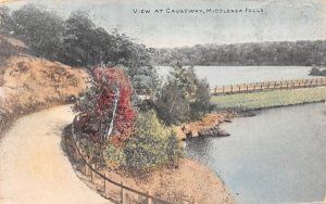 View at Causeway in Middlesex Falls, Massachusetts