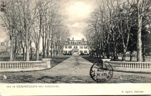 New York Hempstead Beautiul Residence 1904 Tucks