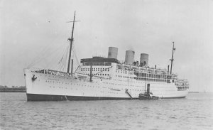 S.S. Strathnaver  Real Photo S.S. Strathnaver , P & O Steamship Company View ...