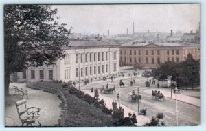 UNIVERSITY OF CHRISTIANIA, NORWAY now OSLO ~ Birdseye ca 1910s  Postcard