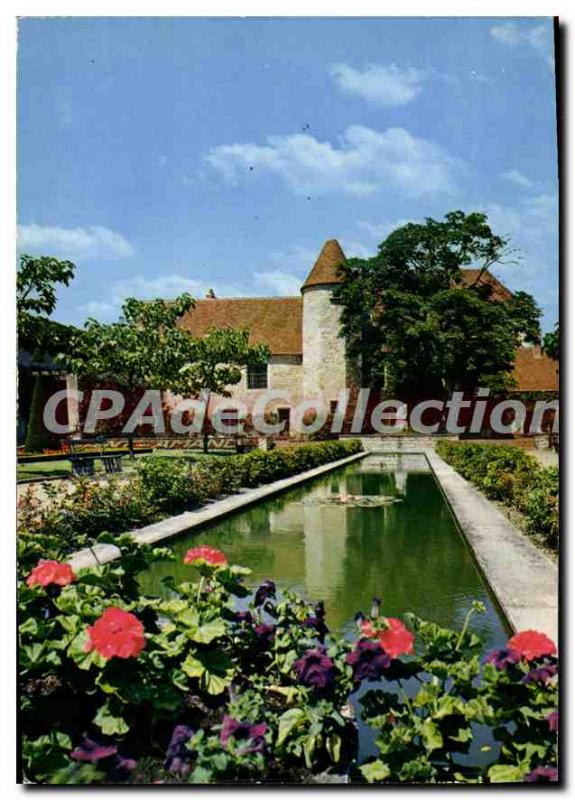 Modern Postcard St Amand Montrond Cher Le Jardin du Musee