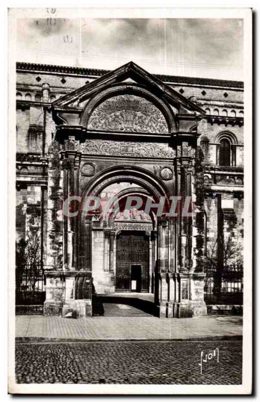 Toulouse Old Postcard Porte d & # & # 39entree of 39eglise St Sernin