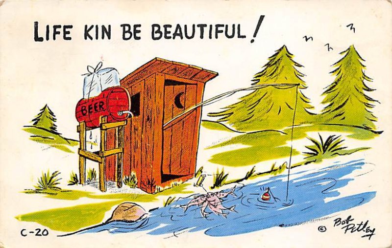 Life can be beautiful Outhouse 1958 