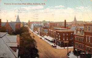 Victoria Street from Post Office Amherst 1914 