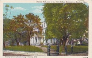 Mississippi Natchez Stanton Hall One Of The Ante Bellum Residences Headquarte...