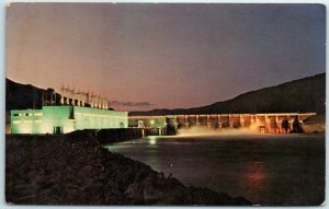Postcard - Rocky Reach Dam - Washington 