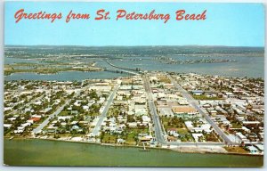 Postcard - Greetings from St. Petersburg Beach, Florida