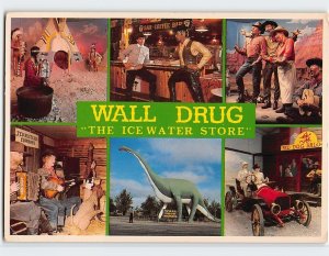 Postcard Wall Drug Store The Icewater Store, Wall, South Dakota 