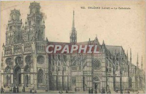 Postcard Old Orleans (Loiret) The Cathedral