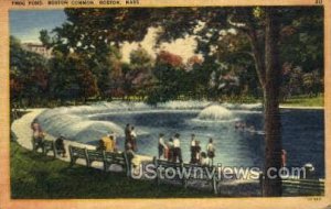 Frog Pond - Boston, Massachusetts MA