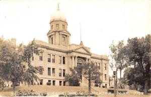 Jackson Minnesota Court House Exterior Real Photo Antique Postcard K15975