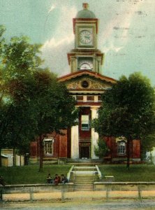 Circa 1900-07 The Court House in Mt, Vernon, Ohio Vintage Postcard P6 