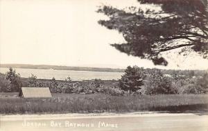 Raymond ME Jordan Bay Real Photo Postcard