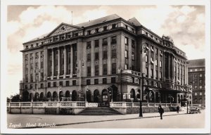 Croatia Zagreb Hotel Esplanade Vintage RPPC  C051