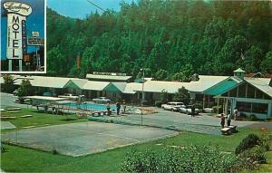 TN, Gatlinburg, Tennessee, Laurelwood Motel, Buckhorn Press No. S-75190L2