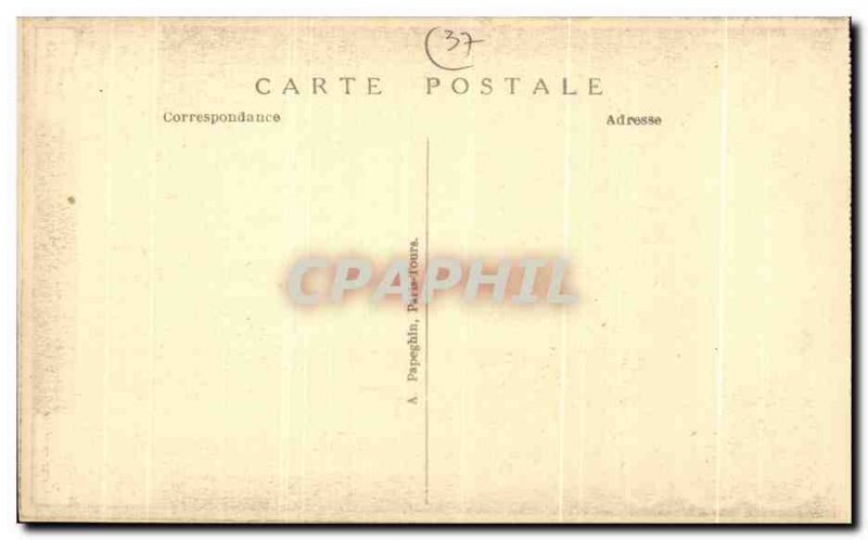 Old Postcard Chateau De Luynes