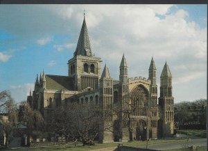 Kent Postcard - Rochester Cathedral - West Front  RR397