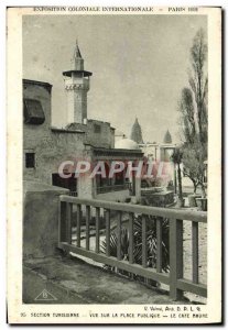 Old Postcard Paris International Colonial Exposition in 1931 Tunisian Section...