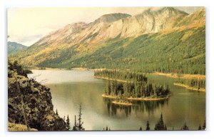 Azouetta Lake Or Squirrel Lake Pine Pass British Columbia Canada Postcard