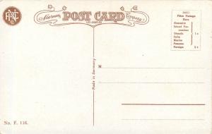 Vintage Postcard Open Air Concert Auditorium Ocean Park CA 