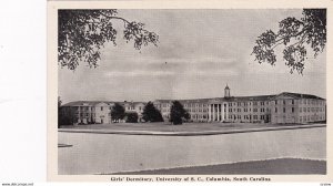 COLUMBIA , South Carolina , 1950-60s ; Girl's Dorm , U of S.C.