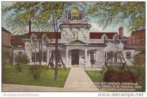 Arkansas Hot Springs The Ozark Baths