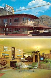 Jackson Wyoming Flame Motel Multiview Vintage Postcard K82310