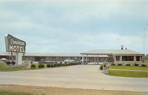 Sandman Motel West Manchester, Ohio OH Postcard