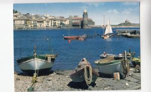 BF21111 collioure p o le port des pecheurs fishers france front/back image