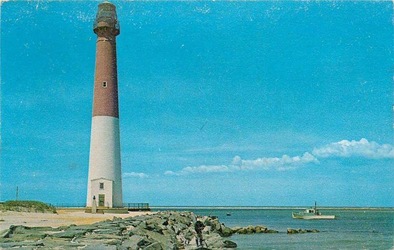 Barnegat Lighthouse Ocean County New Jersey Postcard