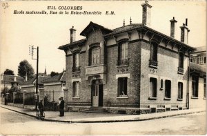 CPA Colombes - Ecole maternelle, Rue de la Reine-Henriette (988901)